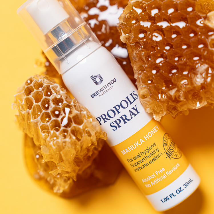 BEE WITH YOU alcohol-free propolis spray propolis spray immune support