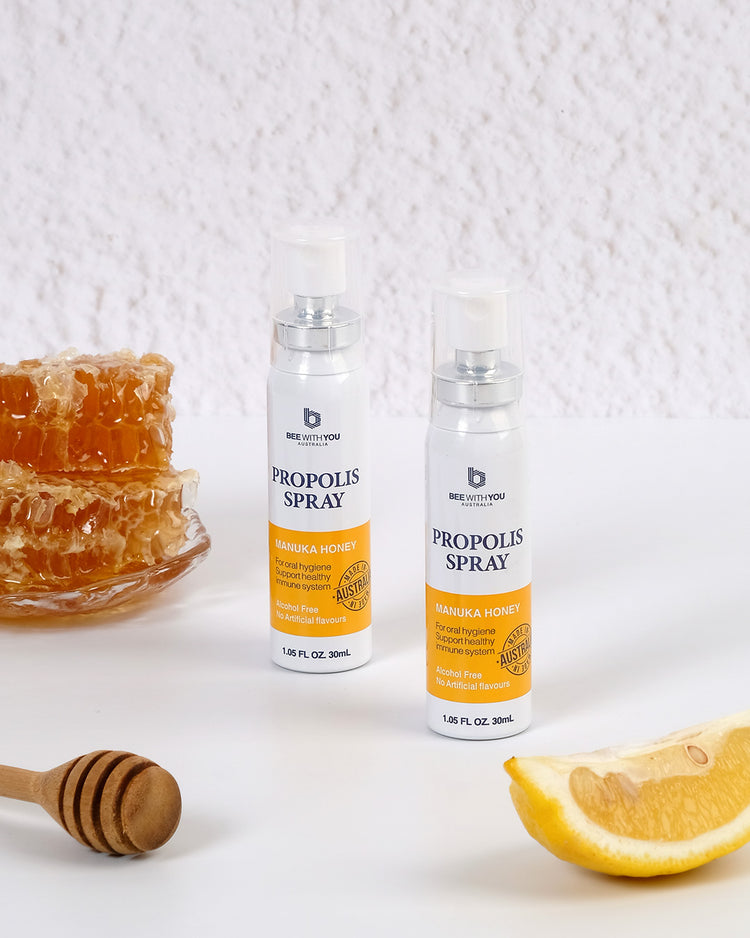 BEE WITH YOU alcohol-free propolis spray propolis spray immune support