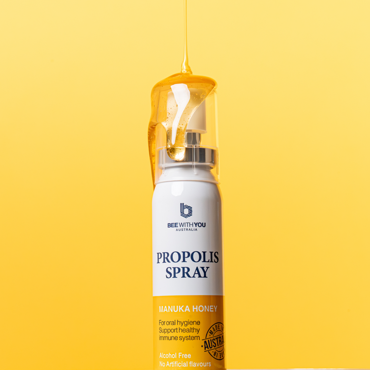 BEE WITH YOU alcohol-free propolis spray propolis spray immune support