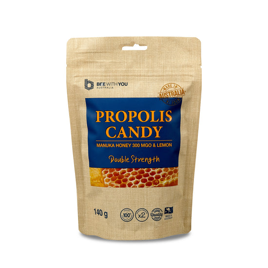 BEE WITH YOU double strength propolis candy – strong immune support